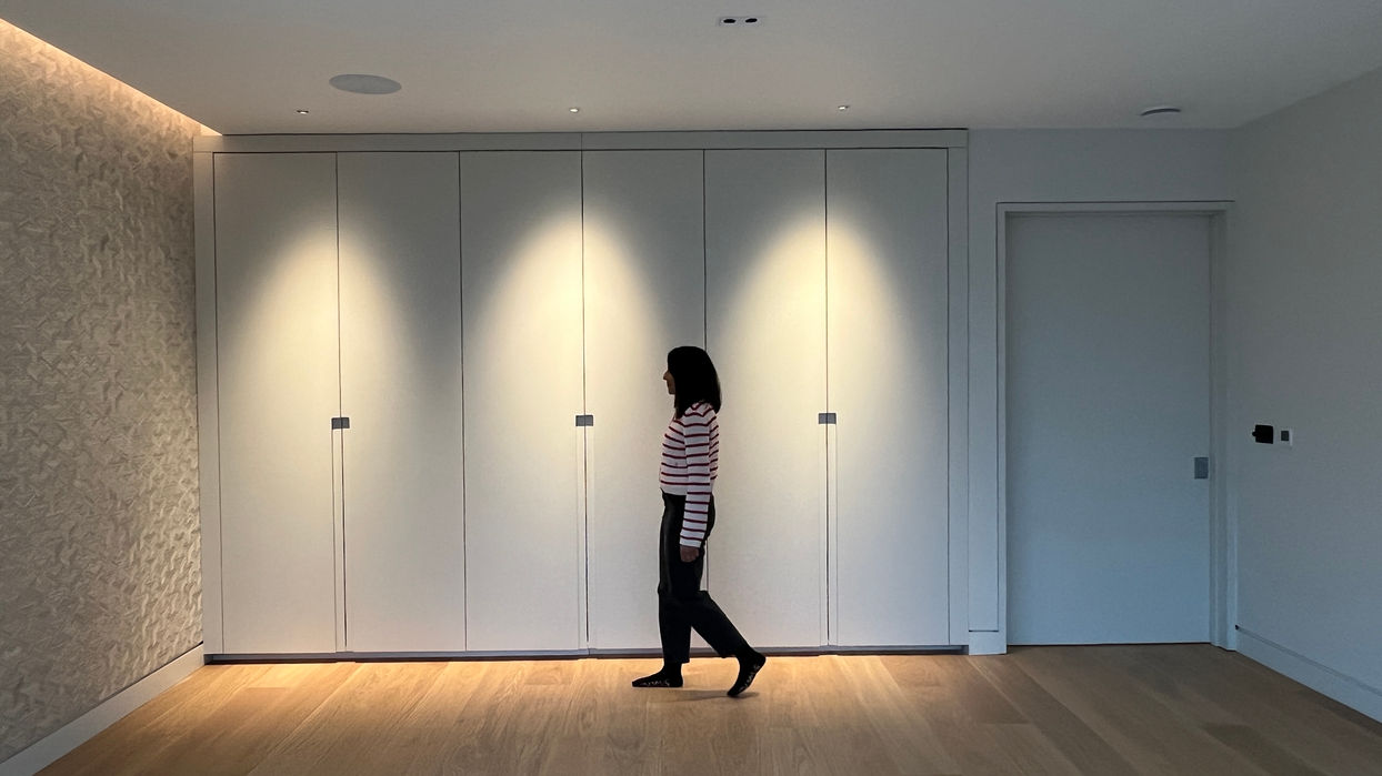 Bespoke in-built joinery storage