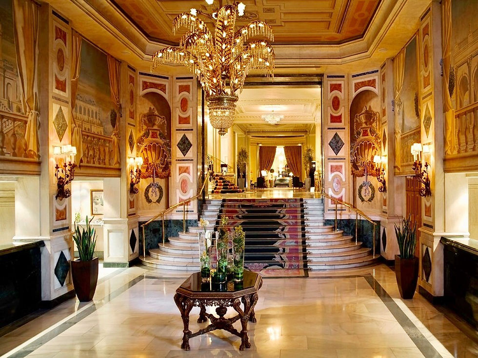 Lobby - Palace Hotel, Madrid