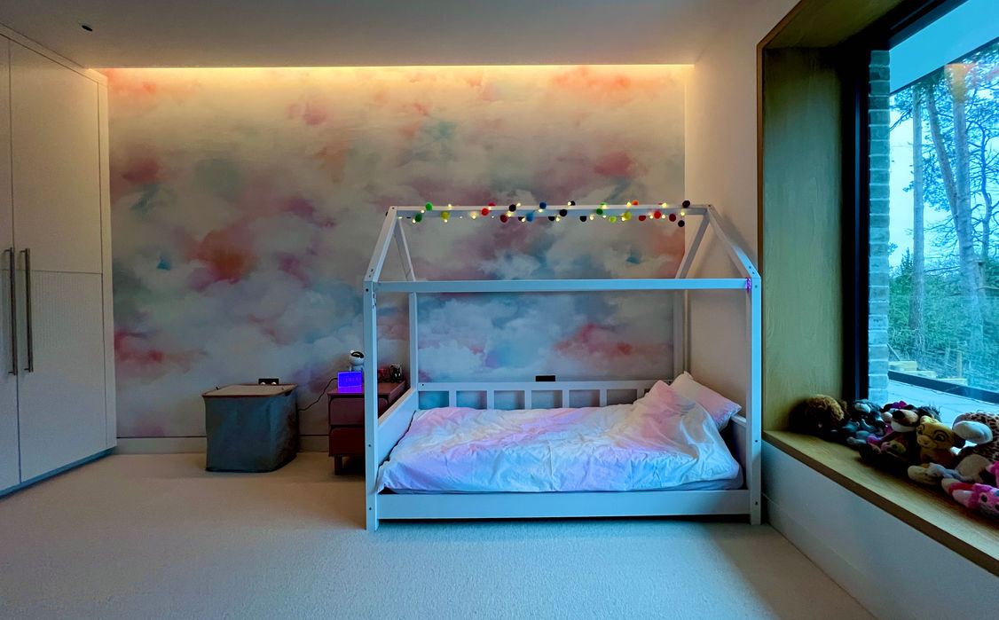 Colourful childs bedroom design