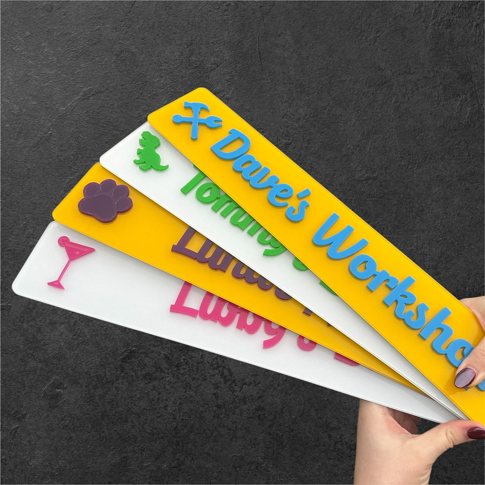 Thumbnail: 3D Acrylic Novelty Plates