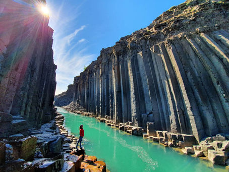 หินบะซอลต์ Columnar Basalt
