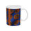 Thumbnail: Vibrant African Shell Motif Gratitude Ceramic Mug /  Coffee Cup (11oz/15oz)