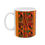 Thumbnail: Kente Pattern Gratitude  Ceramic Coffee Cup (11oz/15oz)