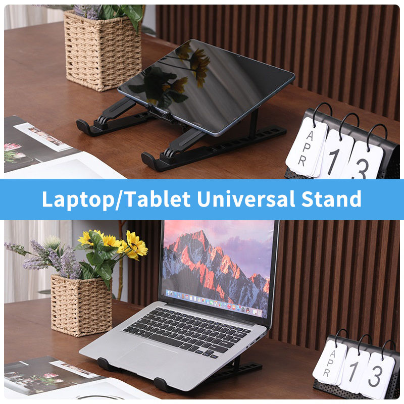 Miniatura: Laptop Cooler Base Stand Foldable Laptop Cooling Pad Holder Portable Notebook Ra