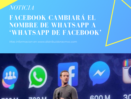 El nuevo nombre de WhatsApp e Instagram marca el inicio de la integración total de las aplicaciones