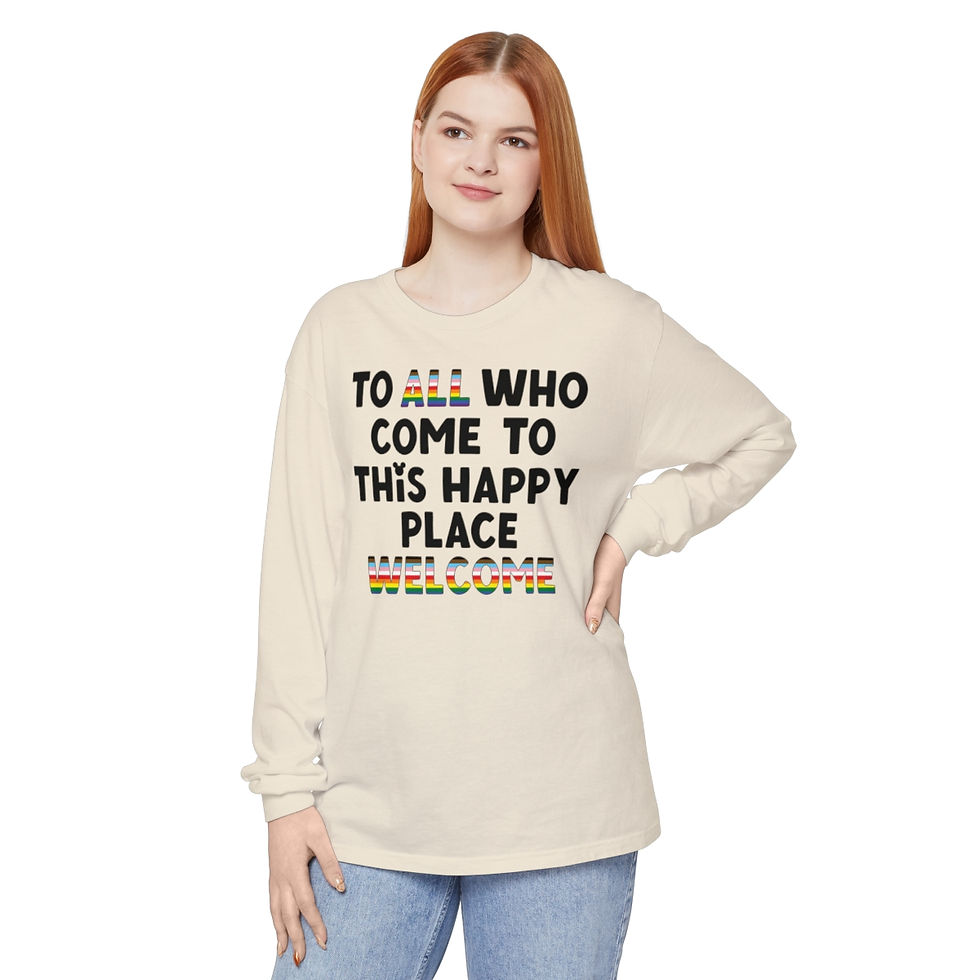 Thumbnail: Happy Place Long Sleeve T-Shirt