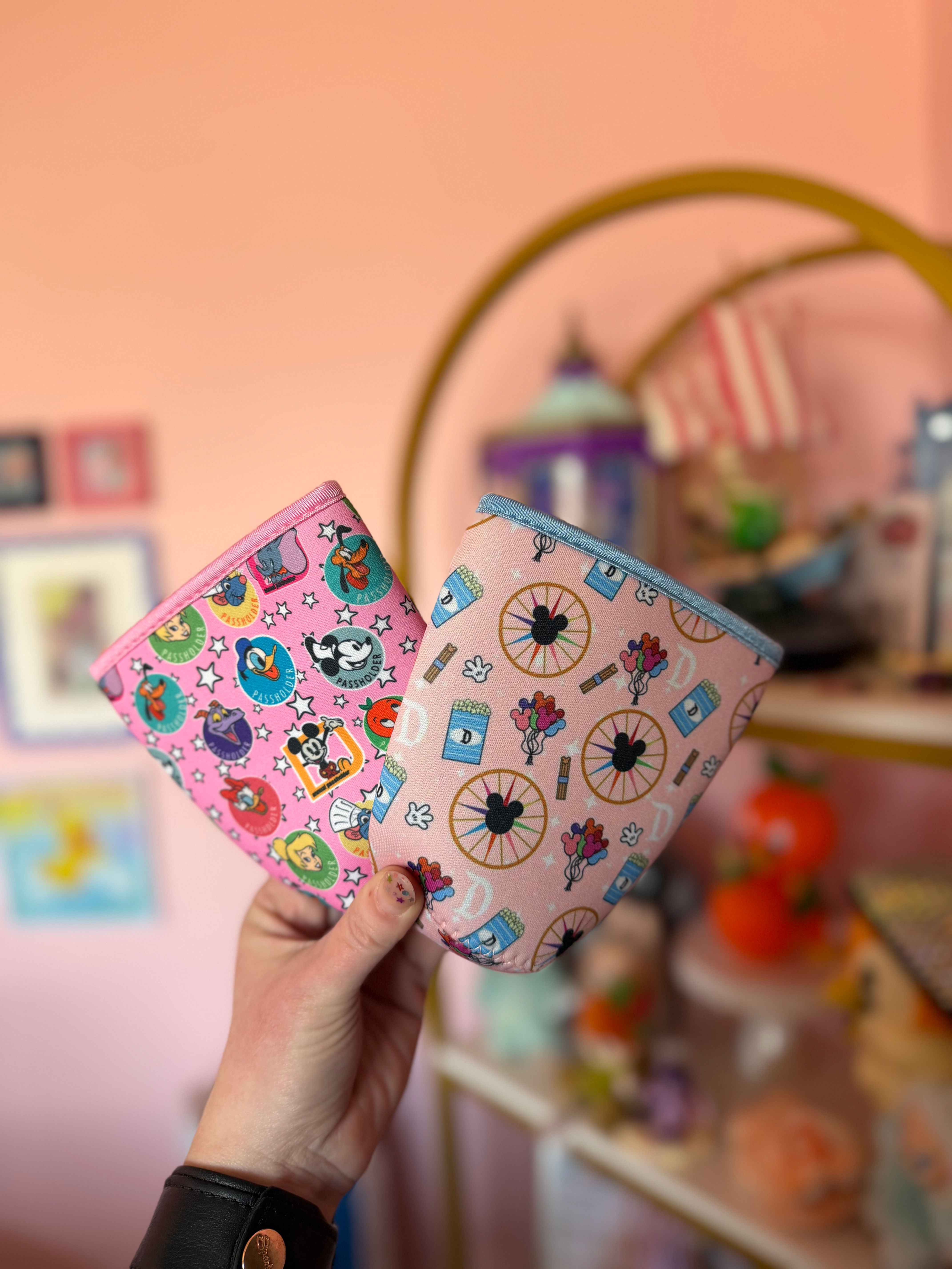 Passholder + Disneyland Cup Sleeves