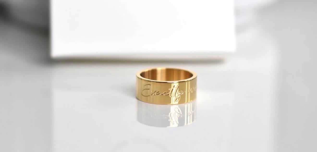 Exactly Where I Need to Be - Script Ring