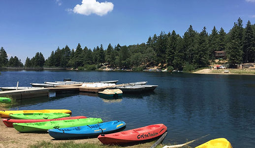 Kayak at Green Valley Lake