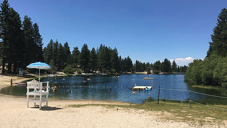 Beach Area at Green Valley Lake