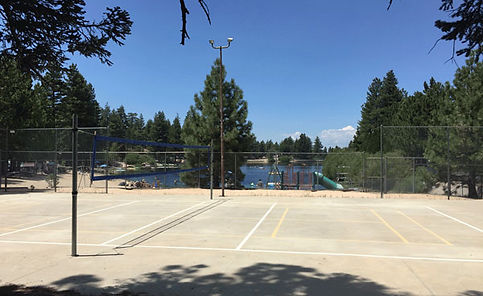 Volleyball Court by Green Valley Lake