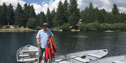 Rowboats at Green Valley Lake