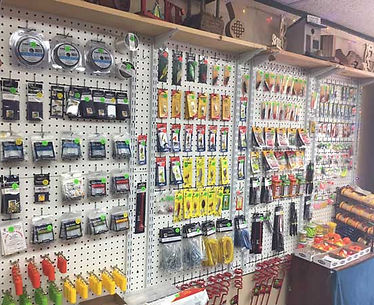 GVL Tackle has fishing supplies