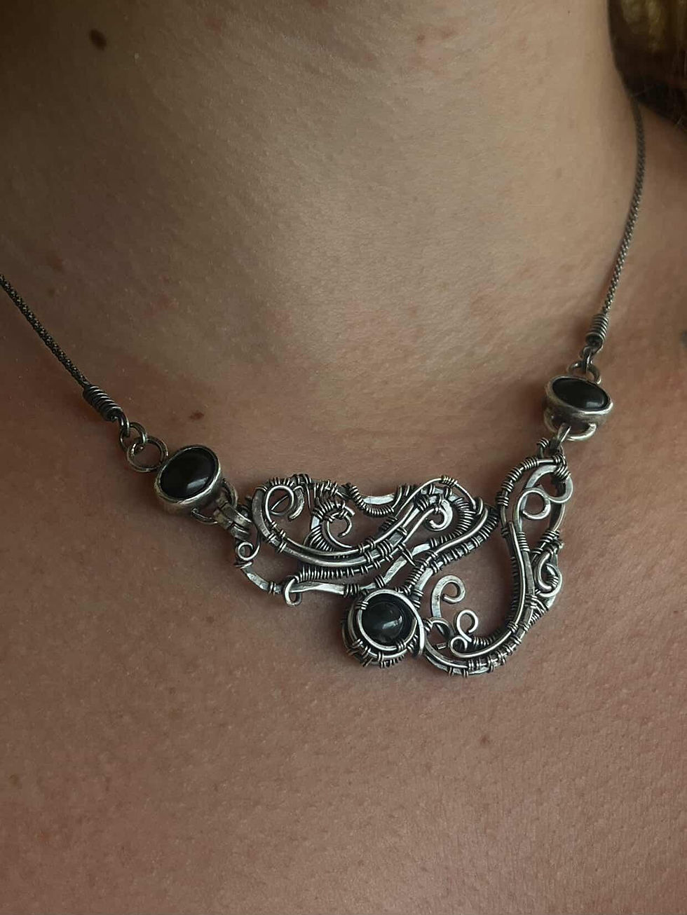 Miniatura: Dark wave | necklace 