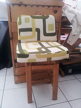 Confection housse coussin sixties