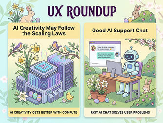 UX Roundup: Apple 50 Years | AI UX Explained | Good AI Support | New Reasoning Image Model | AI Creativity | Suno 5.5