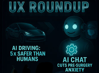 UX Roundup: Developers Outrace UX | AI Traffic Safety | Dovetail Conference | Usability Poster | RIP Prompt Engineering | Comparing 6 Image Models