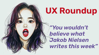 UX Roundup: AI Editing | Speaking This Week | Bad Innovation | Faster Midjourney | Feeling Less Rushed | Improving International Collaboration | OpenAI o1