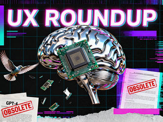 UX Roundup: Image Models Compared | Writing for the Web | AI vs. Human Cognition | E-Commerce Usability | Multimodal Music Models