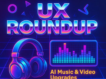 UX Roundup: AI Music and Video Upgrades | Survey Length | Self-Driving Safety | AI GDP Metric | Amazon Dark Design