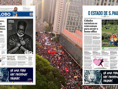 Porque a grande mídia tentou esconder as manifestações contra o governo de Jair Bolsonaro?