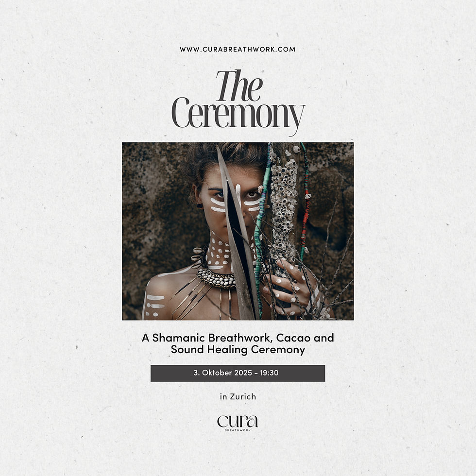 The Ceremony - A Journey of Self-Discovery through Cacao, Shamanic Breathwork + Sacred Sound