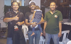 Faizal Tahir bersama D Expert BBQ