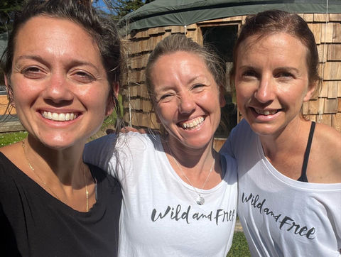 Smiles on our yoga and surf retreat