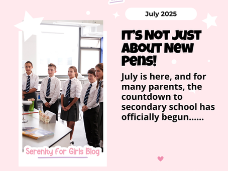 It’s Not Just About Pens: Preparing Your Daughter Emotionally for Secondary School