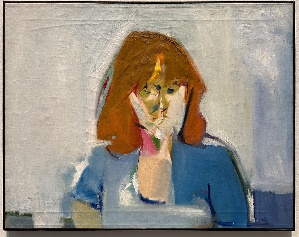 Joyce Wieland, Myself, 1958, Oil on canvas.