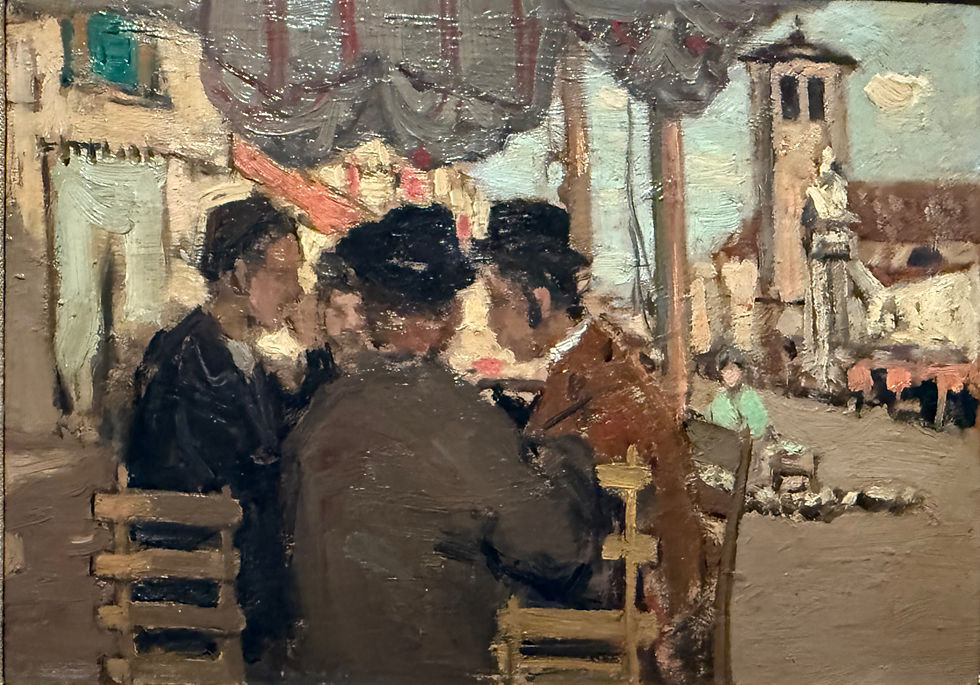 James Wilson Morrice, Chioggia, c. 1901-1902, oil on wood panel.