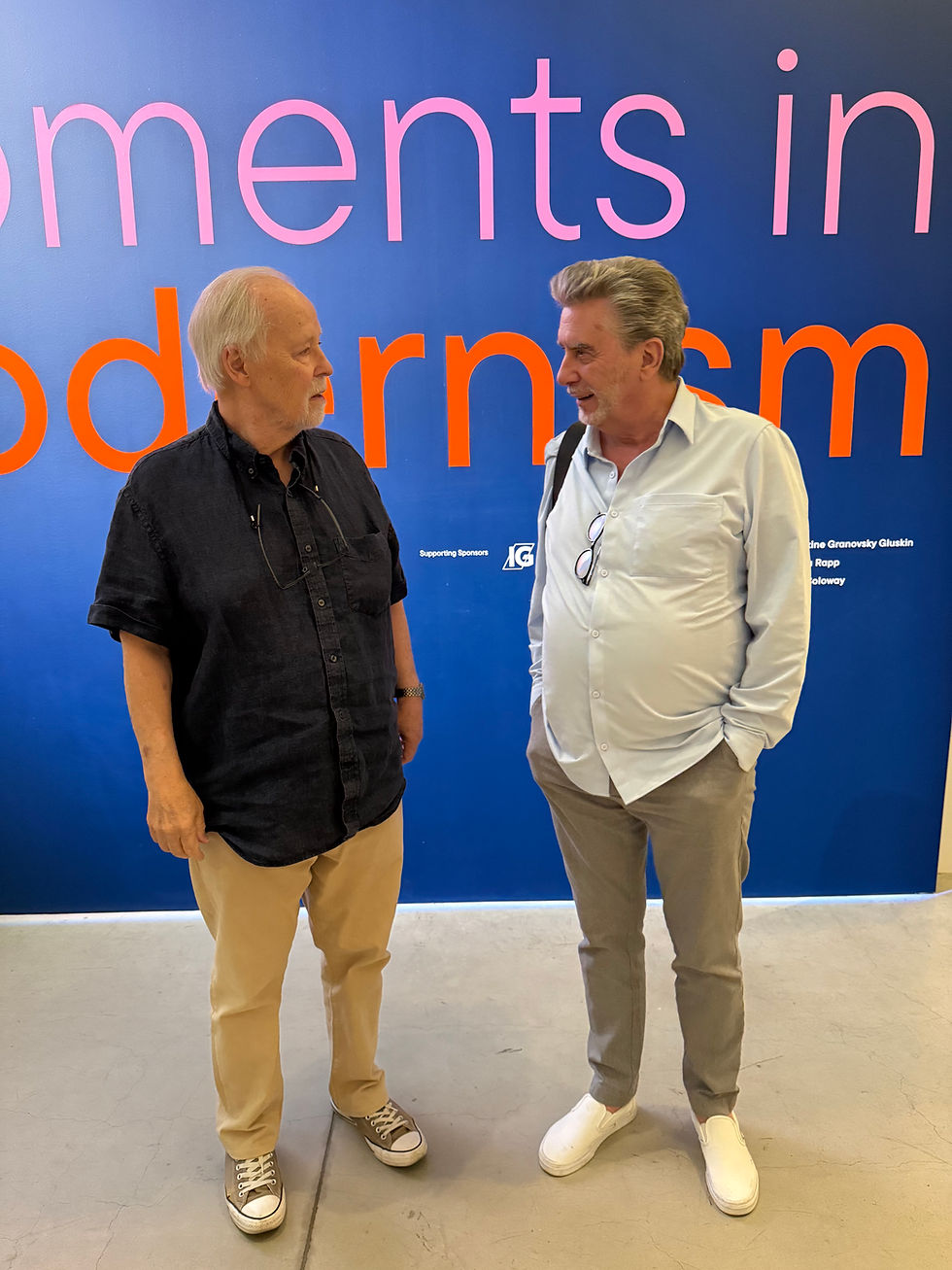 Roald Nasgaard and Paul Kyle.