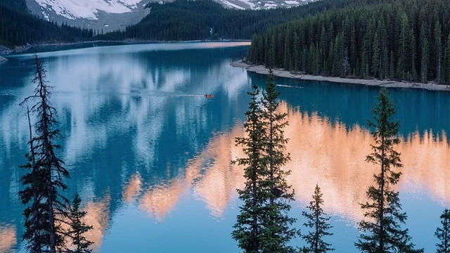 夢蓮湖 Moraine Lake
