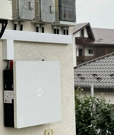 Home battery storage system installed by EnergiFox for an existing solar PV setup, allowing homeowners to store excess solar energy, reduce grid reliance, and clearly understand their energy usage and savings.