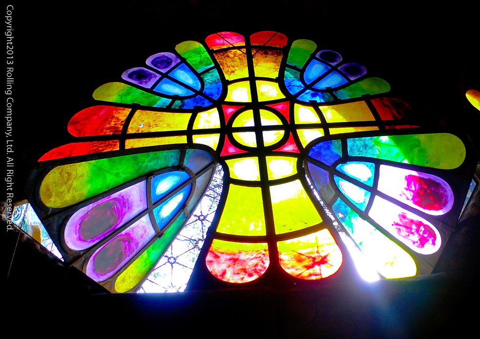 Colonia Guell Stained glass