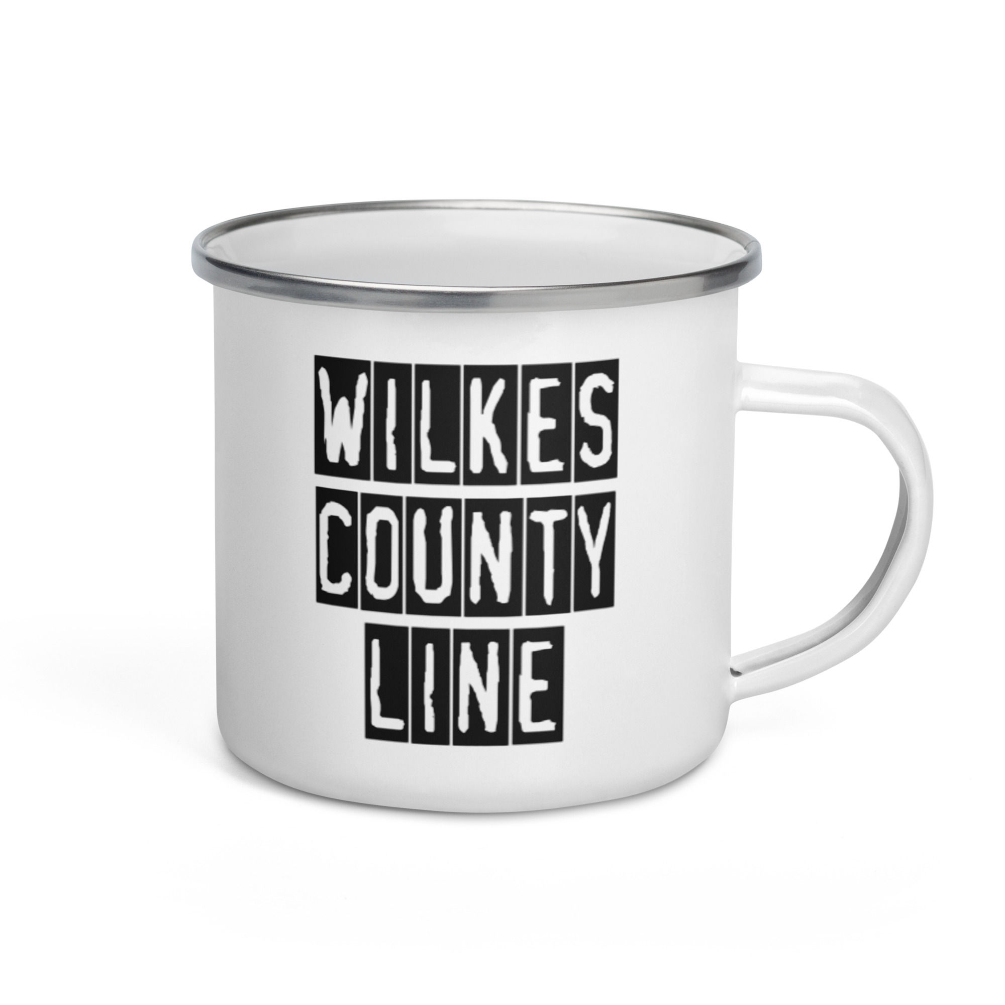 WILKES COUNTY LINE Enamel Mug