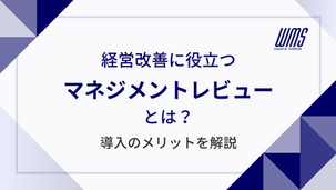 経営改善に役立つマネジメントレビューとは？導入のメリットを解説