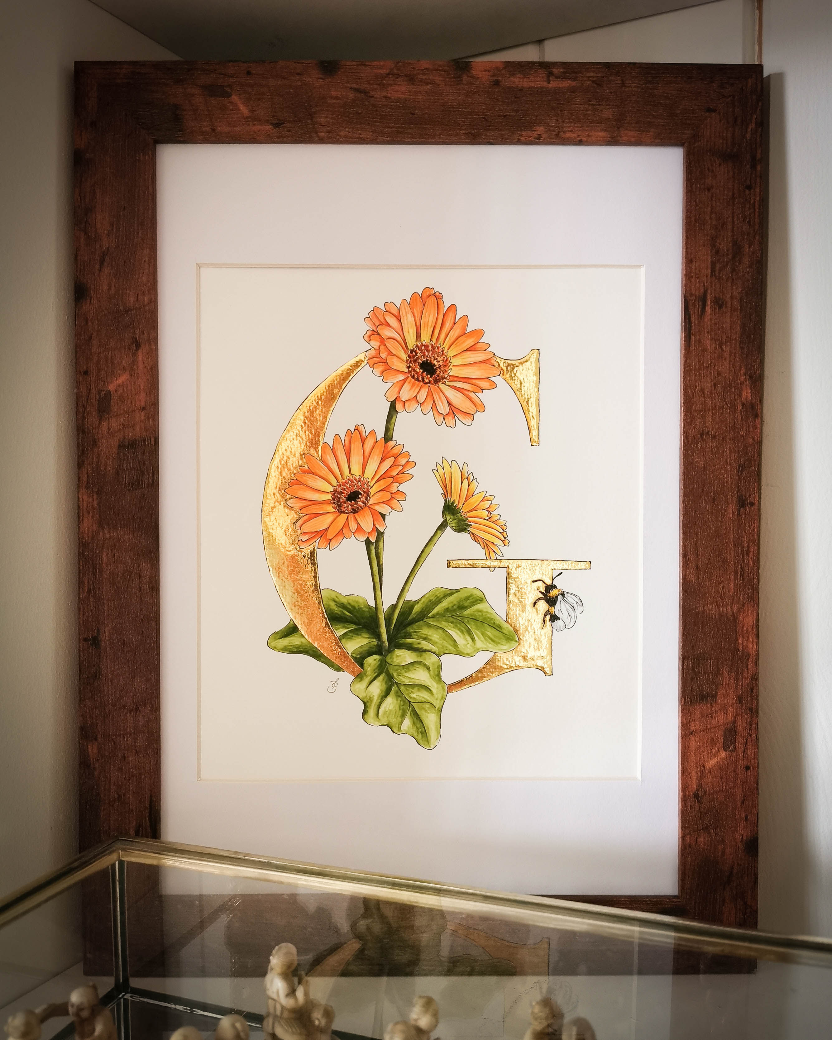 G is for Gerbera Original