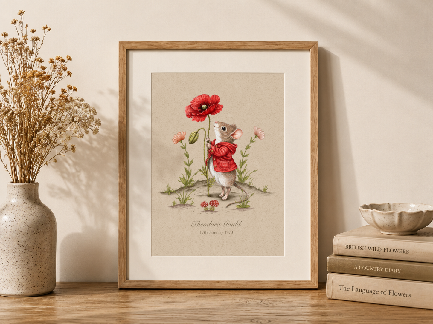 Birth Flower Mice without Gold