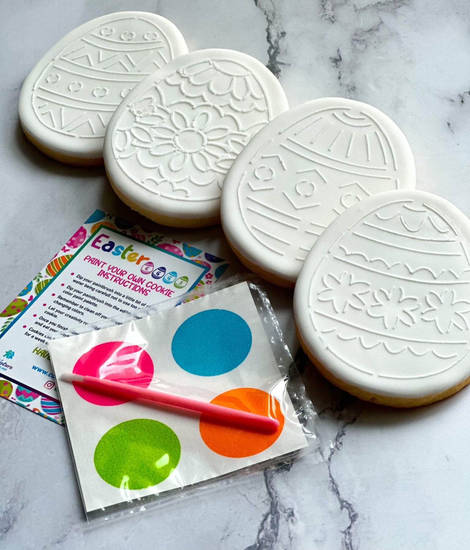 Easter Eggs PYO Cookie KIT