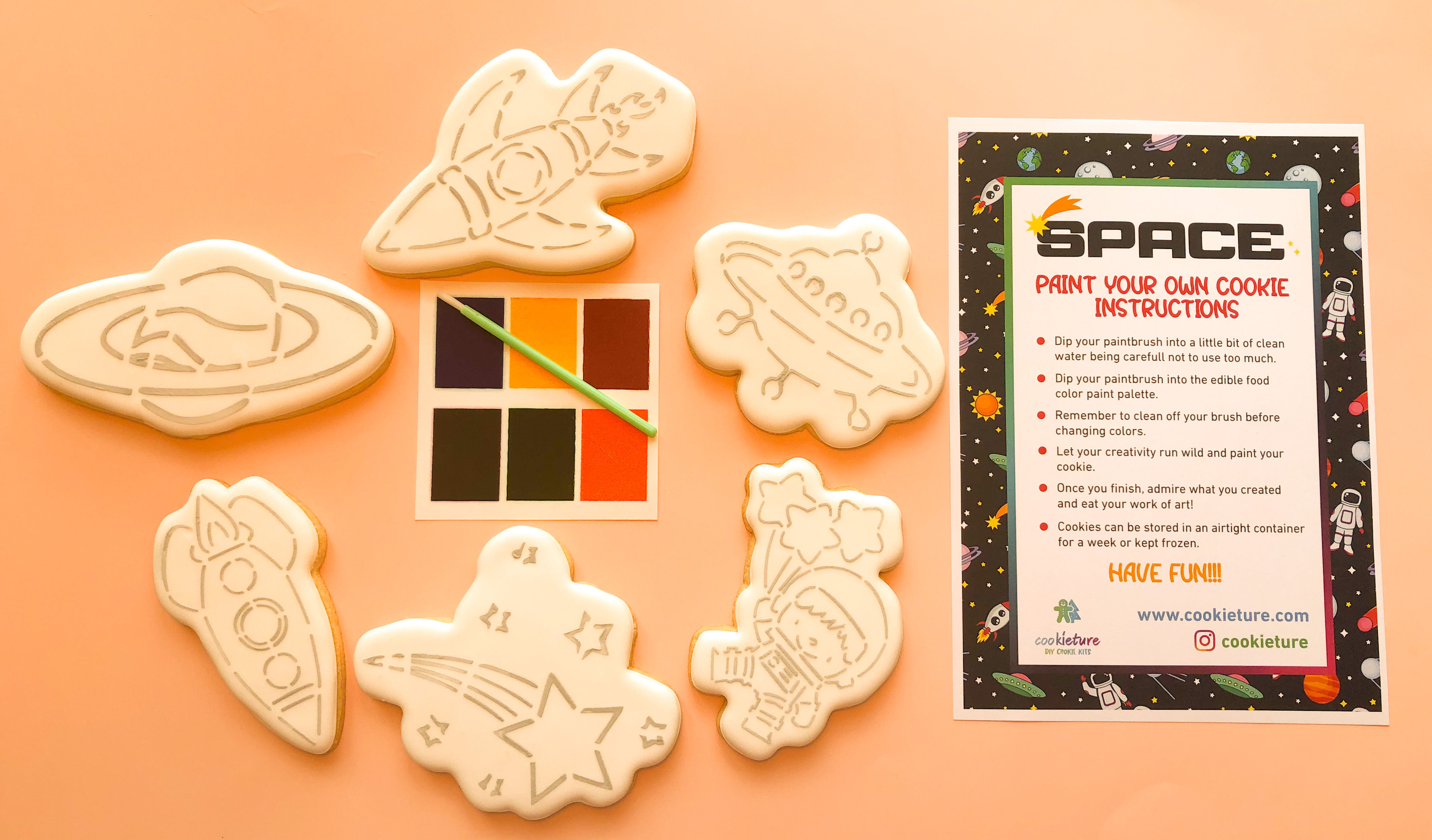 Space PYO Cookie KIT