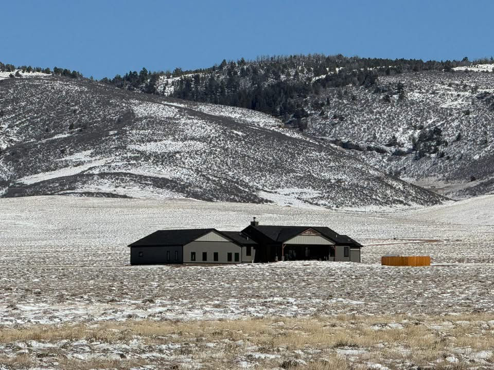 Out in the Rocky Mountains of Wyoming — the perfect place to get to work.