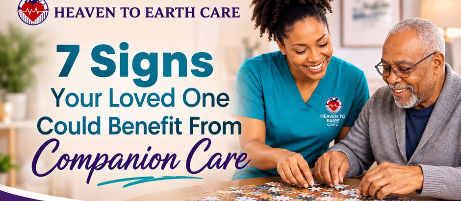 7 Signs Your Loved One Could Benefit from Companion Care