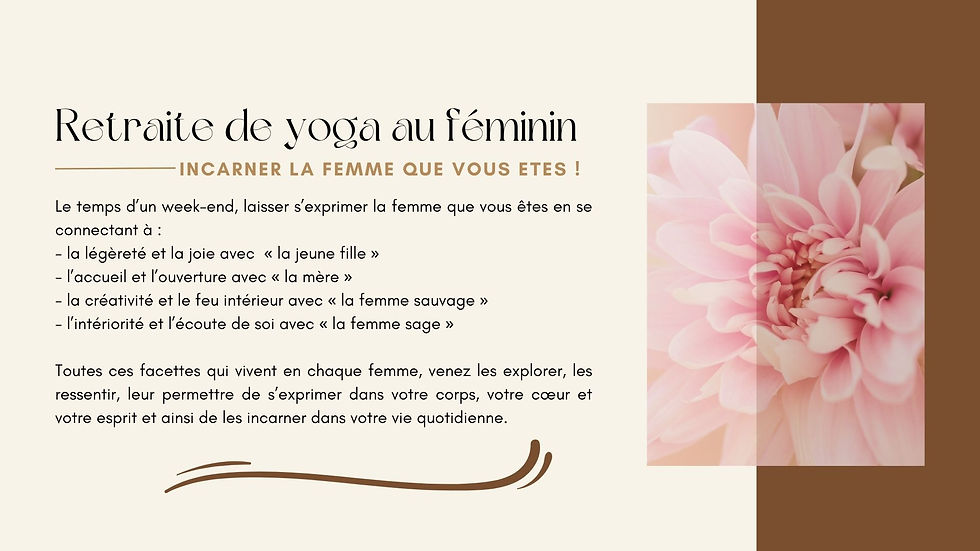 Week-end yoga au féminin en Valais
