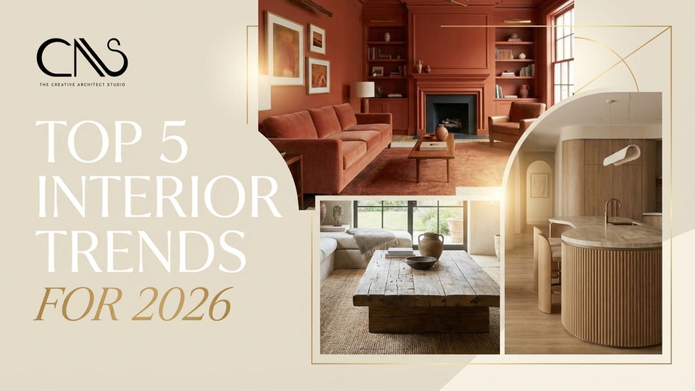 Top 5 Interior Design Styles for 2026