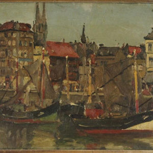 Havenzicht - Remi Van Sluys (1907-1994)