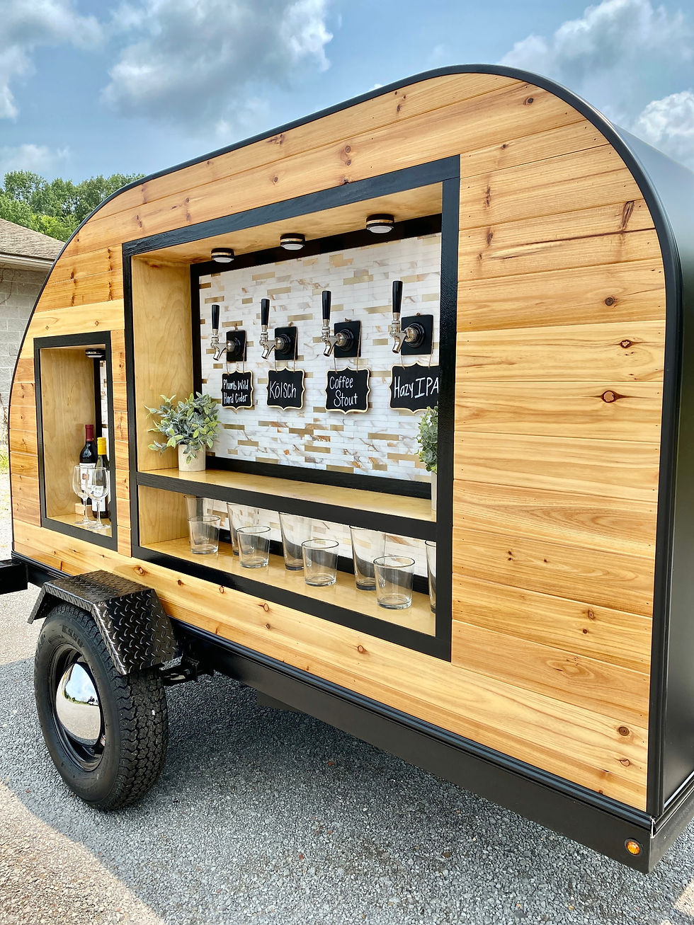 Mobile Taps Trailer Close-up Bar 02