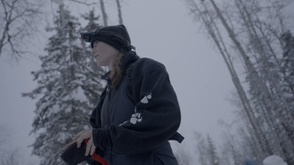 Lacy Kuehl Racing in the Jr. Iditarod