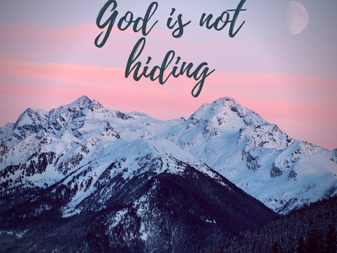 God is Not Hiding