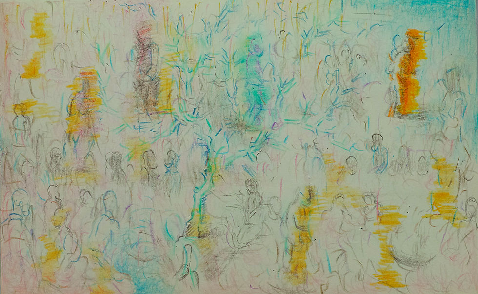 The Memory         Colour pencil 21x13cm 2023.JPG